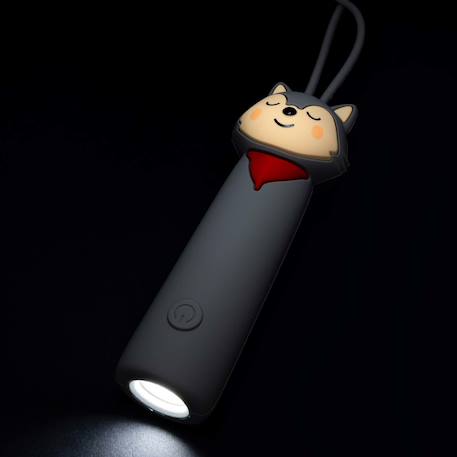 Lampe torche led enfant rechargeable contes de fées Bleu+Gris+Jaune+Rouge 9 - vertbaudet enfant 