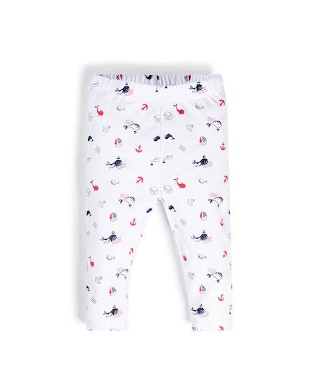 Pyjama 100% coton bébé garçon Imprime blanc 4 - vertbaudet enfant 