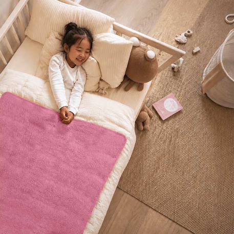 Housse d'edredon en coton bio Blanc+Fraise+Honey+Rose+Vert+Vichy 21 - vertbaudet enfant 