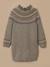 Robe jacquard en laine fille Beige 1 - vertbaudet enfant 