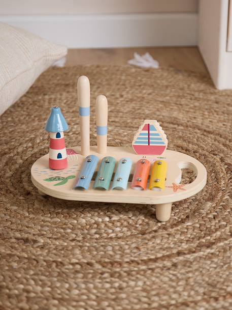 Table musicale en bois avec xylophone Océan+Printemps 6 - vertbaudet enfant 