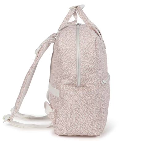 Sac à dos à langer bébé avec tapis à langer maison tender Bleu+Rose 10 - vertbaudet enfant 