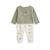 Pyjama bébé en velours misti Kaki 2 - vertbaudet enfant 
