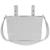 Sac à langer organisateur de poussette crossbody maison tender Bleu+Rose 6 - vertbaudet enfant 