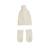Bonnet enfant et moufles en tricot elise Ecru 3 - vertbaudet enfant 