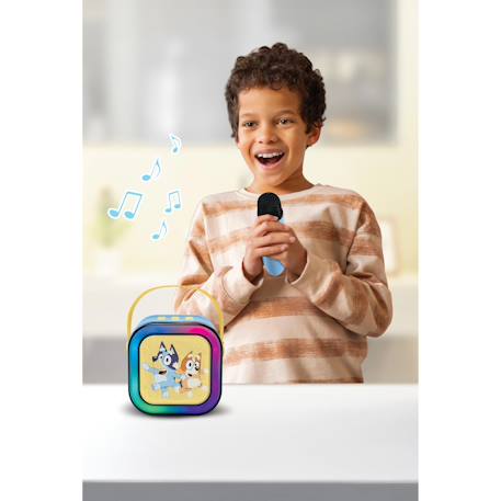 Enceinte karaoké portable bluey avec un microphone sans fil BLEU 3 - vertbaudet enfant 