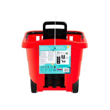 Chariot de courses enfant avec panier amovible Rouge 4 - vertbaudet enfant 