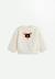 Sweat-shirt bébé en sherpa oslo Ecru 1 - vertbaudet enfant 