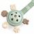 Hochet de dentition sensoriel en silicone jade Vert 3 - vertbaudet enfant 