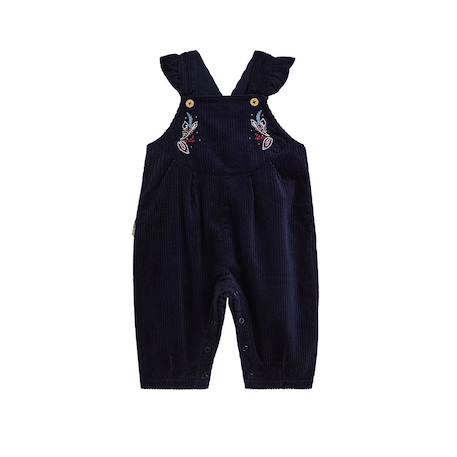 Salopette bébé en velours côtelé ilana Bleu 2 - vertbaudet enfant 