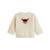 Sweat-shirt bébé en sherpa grace Vanille 2 - vertbaudet enfant 