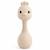 Hochet sensoriel bébé en silicone à mordiller Beige+Jaune 1 - vertbaudet enfant 