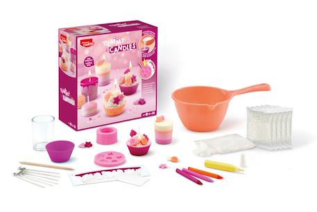 Kit création de bougies gourmandes - kit de loisirs créatifs enfant Multi-coloured 1 - vertbaudet enfant 