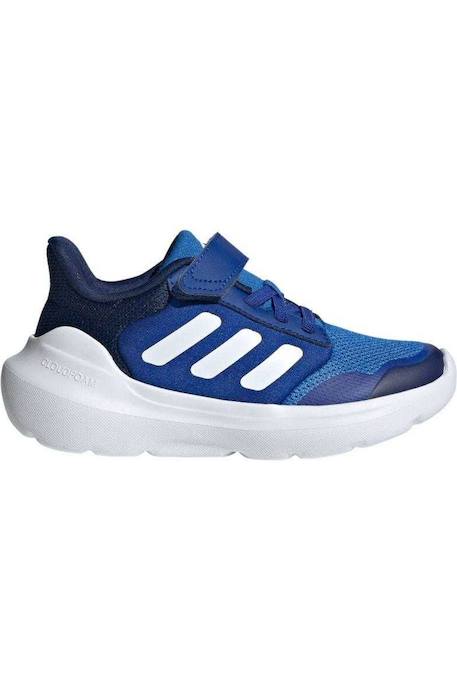 Baskets garçon en textile à scratch running légère Bleu+Noir 1 - vertbaudet enfant 