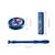 Set musical spiderman - tambourin, flûte & harmonica Bleu 2 - vertbaudet enfant 