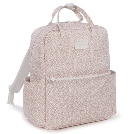 Sac à dos à langer bébé avec tapis à langer maison tender Bleu+Rose 9 - vertbaudet enfant 