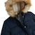 Doudoune enfant imperméable doublée sherpa avec capuche adèle Bleu 5 - vertbaudet enfant 