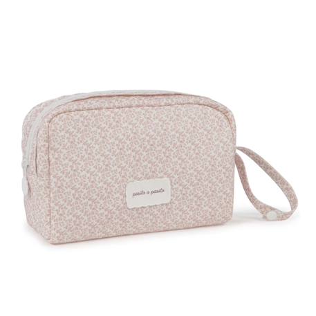 Trousse de toilette bébé en coton maison tender Bleu+Rose 8 - vertbaudet enfant 