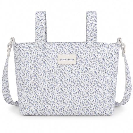 Sac à langer organisateur de poussette crossbody maison tender Bleu+Rose 1 - vertbaudet enfant 
