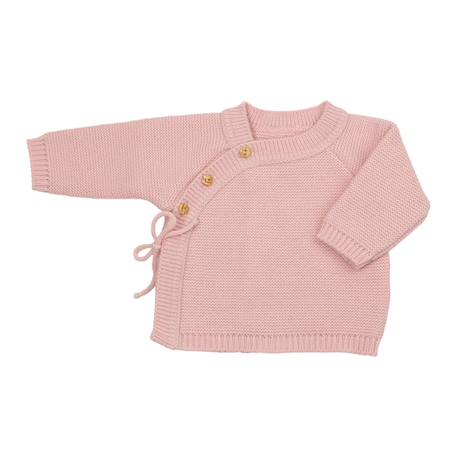 Brassière bébé en maille Blanc+Rose nude+Terracotta+Vert olive+Vieux rose 6 - vertbaudet enfant 