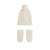 Bonnet enfant et moufles en tricot elise Ecru 2 - vertbaudet enfant 