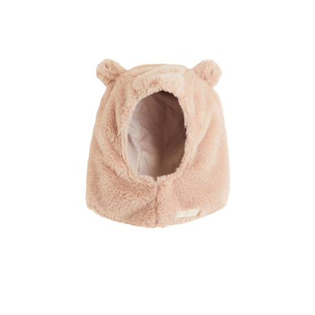 Cagoule bébé en fausse fourrure laponie Rose 2 - vertbaudet enfant 