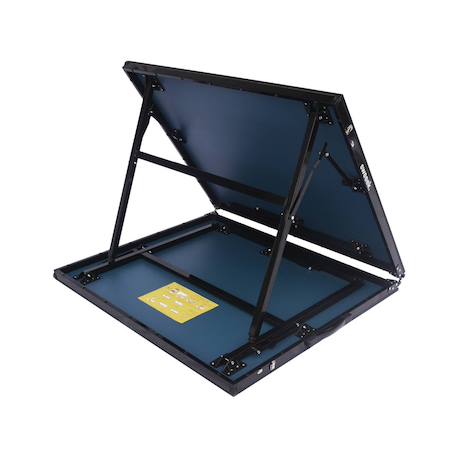 Table de ping pong d'intérieur médium avec 2 raquettes et 3 balles Bleu+Noir 6 - vertbaudet enfant 