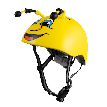Casque vélo et trottinette enfant emma édition bvb Jaune 1 - vertbaudet enfant 