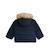 Doudoune bébé imperméable doublée sherpa avec capuche adèle Bleu 3 - vertbaudet enfant 