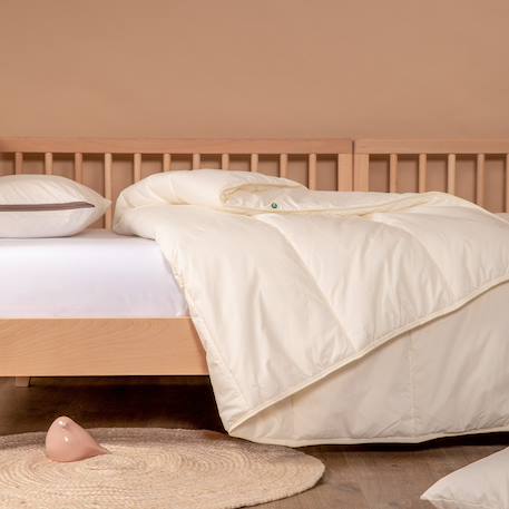 Couette enfant maui enveloppe coton bio - version chaude Blanc 1 - vertbaudet enfant 