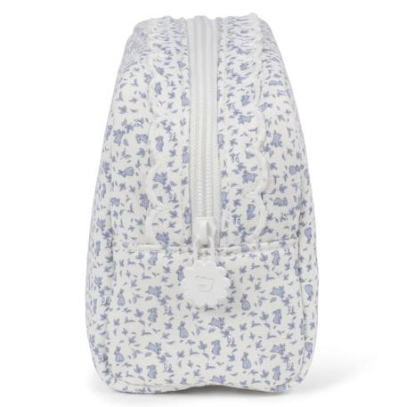 Trousse de toilette bébé en coton maison tender Bleu+Rose 4 - vertbaudet enfant 