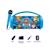 Enceinte bluetooth® sans-fil lumineuse avec micro pat patrouille BLEU 2 - vertbaudet enfant 
