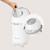 Poubelle à couches purebin hermétique 10 l compatible avec les sacs universels Beige sand+Grey+White 17 - vertbaudet enfant 