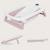 Baignoire pliable bébé babybubble avec thermomètre et 2 hauteurs réglables Grey ash+Pink mist 11 - vertbaudet enfant 