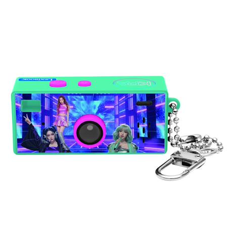 Appareil photo numérique miniature porte-clés k-pop avec mémoire flash intégrée Violet 1 - vertbaudet enfant 