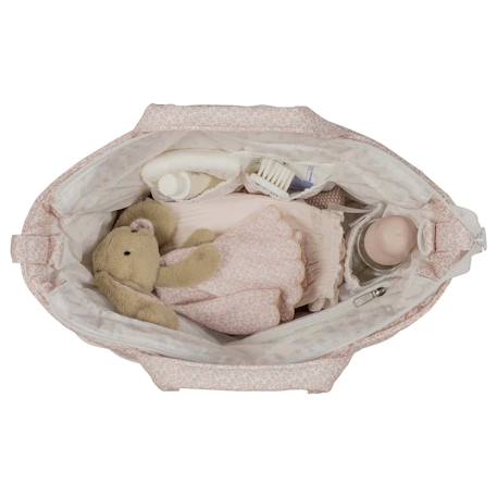 Sac à langer bébé avec tapis à langer maison tender Bleu+Rose 10 - vertbaudet enfant 