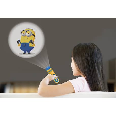 Projecteur à histoires et lampe torche minions Jaune 3 - vertbaudet enfant 