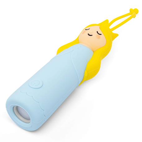 Lampe torche led enfant rechargeable contes de fées Bleu+Gris+Jaune+Rouge 16 - vertbaudet enfant 