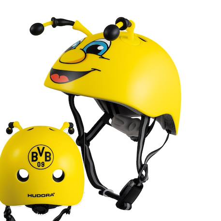 Casque vélo et trottinette enfant emma édition bvb Jaune 2 - vertbaudet enfant 