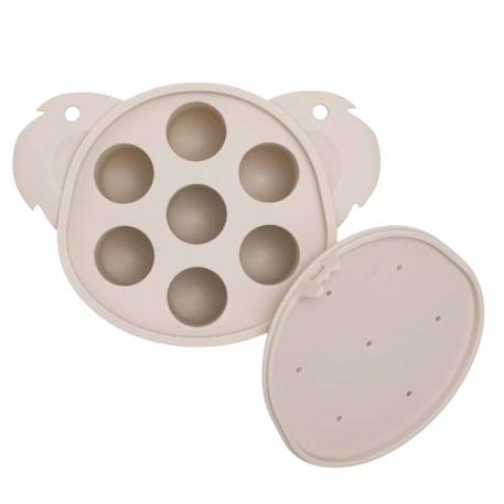 Moule à sorbet pour grignoteur bébé en silicone Beige 1 - vertbaudet enfant 