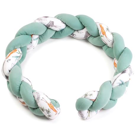Tresse décorative 3 brins safari Vert 1 - vertbaudet enfant 