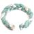 Tresse décorative 3 brins safari Vert 1 - vertbaudet enfant 