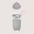 Poubelle à couches purebin hermétique 10 l compatible avec les sacs universels Beige sand+Grey+White 9 - vertbaudet enfant 