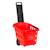 Chariot de courses enfant avec panier amovible Rouge 3 - vertbaudet enfant 