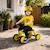 Draisienne 4 roues bébé up 6 édition bvb Jaune 1 - vertbaudet enfant 