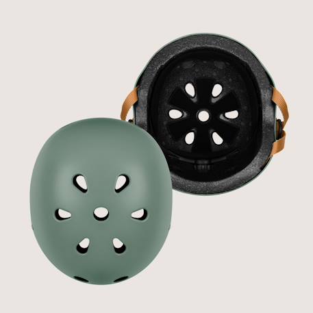 Casque de vélo enfant personnalisable 50-56 cm Beige sand+Blue sky+Green sage+Pink rose 16 - vertbaudet enfant 