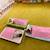 Sac de couchage enfant en coton bio Blanc+Fraise+Honey+Rose+Vert 24 - vertbaudet enfant 