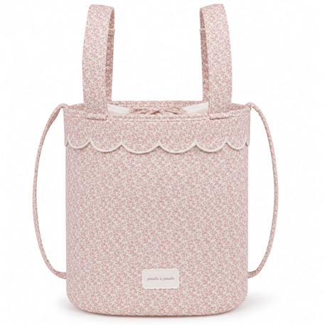 Sac à langer organisateur poussette bucket maison tender Bleu+Rose 7 - vertbaudet enfant 