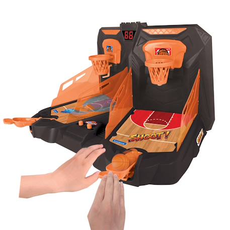 Jeu de basket électronique avec lumières et effets sonores pour 1 ou 2 joueurs Black and orange 3 - vertbaudet enfant 