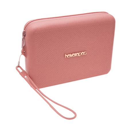 Pochette necessaire glitter Canyon clay+Noir 1 - vertbaudet enfant 